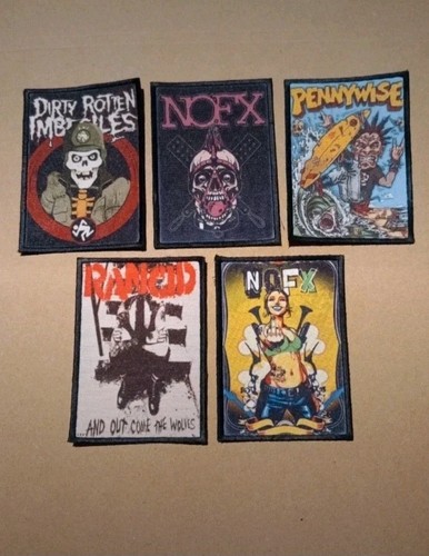 Punk patch nofx pennywise - x5,
