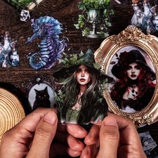 Vintage Stickers Scrapbooking