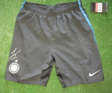 PANTALONCINO INTER UFFICIALE AUTOGRAFATA DA JONATHAN CALCIO SIGNED AUTOGRAPH 