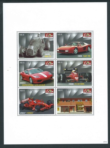 Niue 2007 sg1032 foglio - 2007, sg1032/7