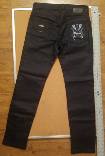Jeans fendi monster rivestiti - fendi,