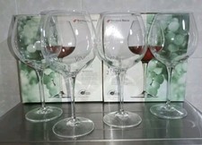 4 Bicchieri Calici Vino 67 Cl Bormioli Rocco Nebbiolo Usati 2 Volte Vedi Foto 