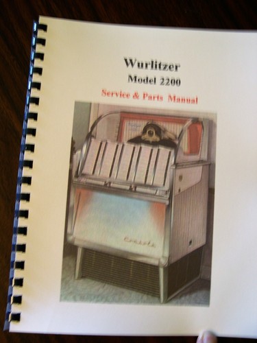 Manuale jukebox wurlitzer - jukebox,