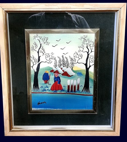 Quadro naif dell artista - quadro,