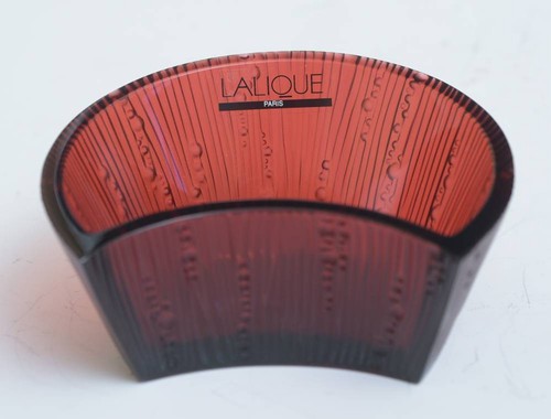 Lalique coupelle luna rouge - lalique,