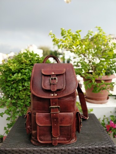 Zaino vera pelle borsa da - zaino,