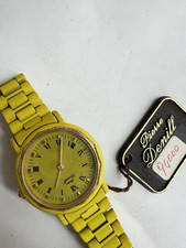 Pierre Denill orologio vintage Anni 70s e 80s Donna carica manuale Giallo