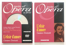Dvd L'Elisir D'Amore Invito All'Opera 14 Donizetti Luciano Pavarotti 2006 (CL2)