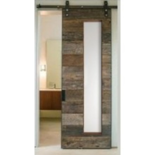 Barn door porta scorrevole - porta, in