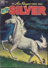 The Lone Ranger's famous horse Hi-Yo Silver n.4 - Dell 1952