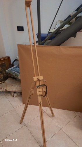 Vecchio cavalletto legno - vecchio,