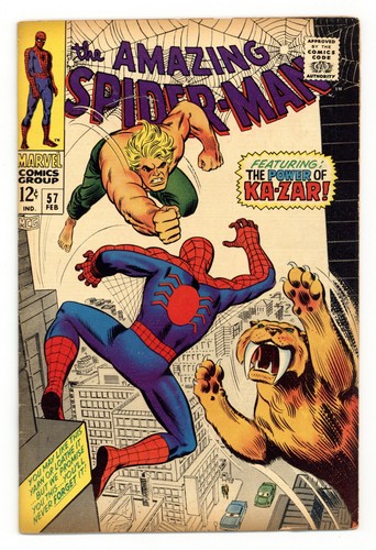 Amazing spider man - #57, gd/vg