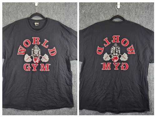 Shirt vintage world gym - t-shirt,