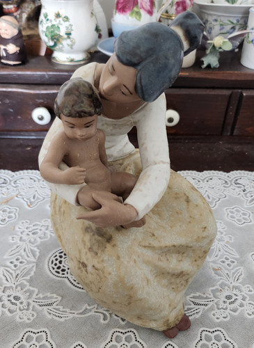 Vintage lladro figurine gres - vintage,