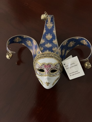 Maschera veneziana giullare - , in
