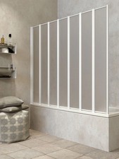 Box Sopravasca a 7 Ante Pieghevoli in Acrilico Effetto Goccia - Made in Italy