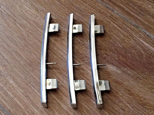 Fiat 99mm baffi cromati logo - 3,