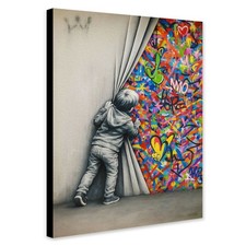 Graffiti tenda stile ragazzo