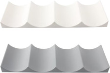 2 Pezzi Porta Bottiglie Da Frigo Universale, Portabottiglie Plastica Espositore 