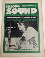 NUOVO SOUND 201975 PETER HAMMIL JENNY SORRENTI HOT TUNA PFM TONI ESPOSITO  