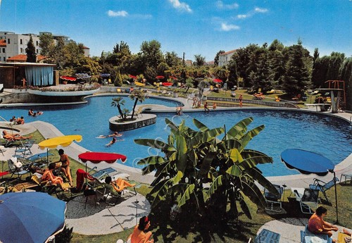 Cartolina abano terme - terme, hotel