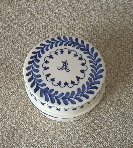 Scatola ceramica decorata - scatola, a