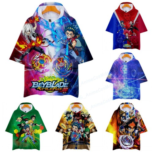 Maglietta anime beyblade burst - maglietta,