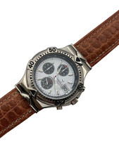 VEGLIA CHRONO QUARZO UOMO OROLOGIO TITANIO SWISS VERO VINTAGE