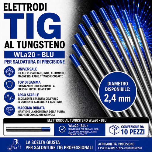 Tungsteno elettrodi tig - tungsteno,