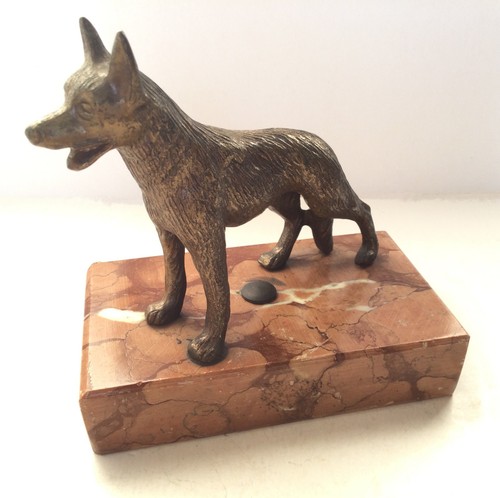 Statua cane bronzo - , decò