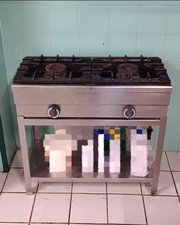 Cucina doppio fornello con fiamma pilota 47x90 € 650 Wathsapp 3483663611 Paolo