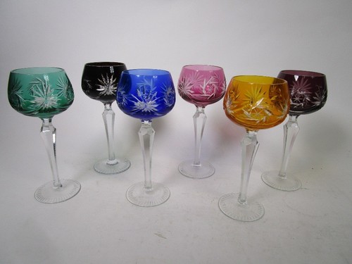 Vecchi bicchieri vino - 6,