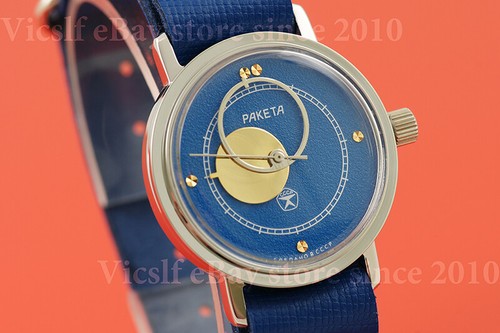 Raro orologio blu russo urss - blu,