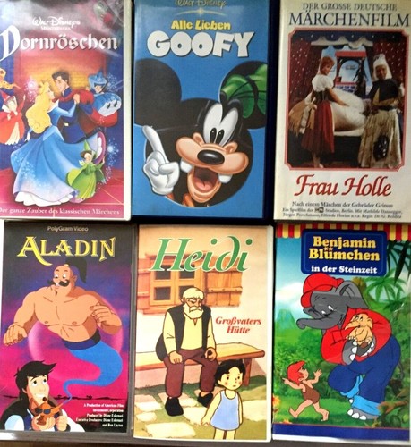 Vhs videos raussuchen - vhs,