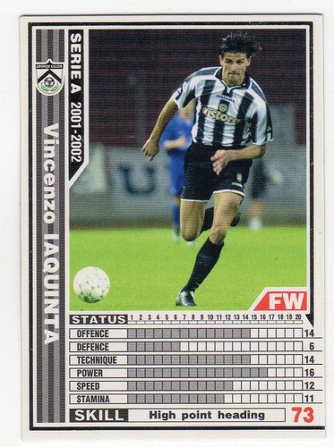 Figurina card wccf european - figurina,