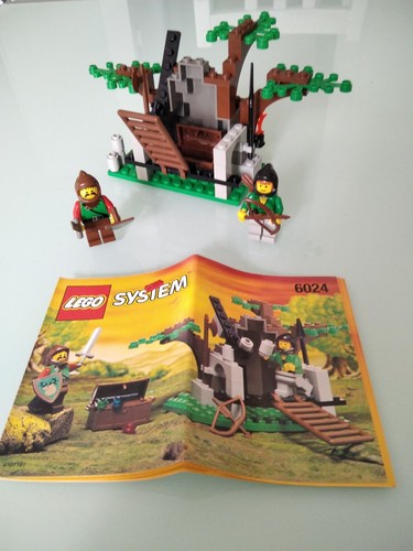 Set lego castle 6024 completo - set,