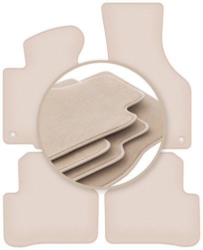 Tappetini beige premium per - premium,