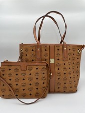 Borsa tote Mcm marrone con