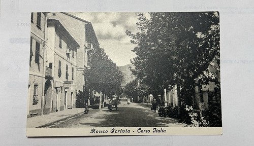 Cartolina ronco scrivia - cartolina,