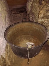 pentolone antico di rame 100