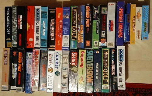 Amiga giochi scatola cd32 - +,