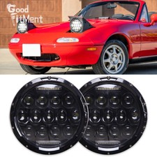 2 fari anabbaglianti a led 7''