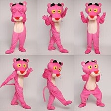 Carino costume mascotte rosa