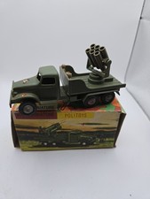 POLITOYS AUTOCARRO CON LANCIARAZZI NR.16 MADE IN ITALY Vintage 