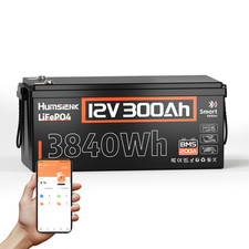 Batteria 12V 300Ah LiFePO4