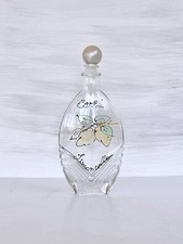 Unica Bottiglia Vetro Limoncello Made in Italy Capri Dipinta A Mano Trasparente