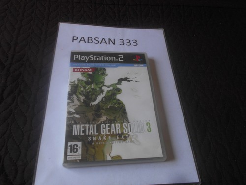Ps2 metal gear solid 3 - ps2, snake