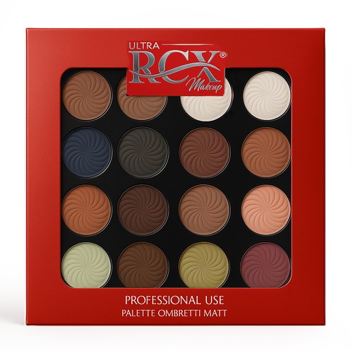 Palette ombretti matt - matt, 16
