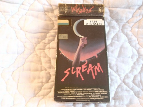 Scream vhs vestron - vhs, video