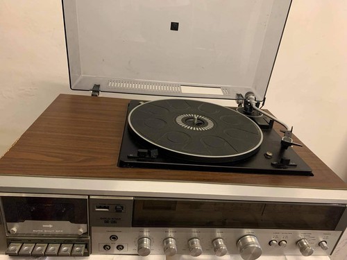 Giradischi vintage con lettore - giradischi,